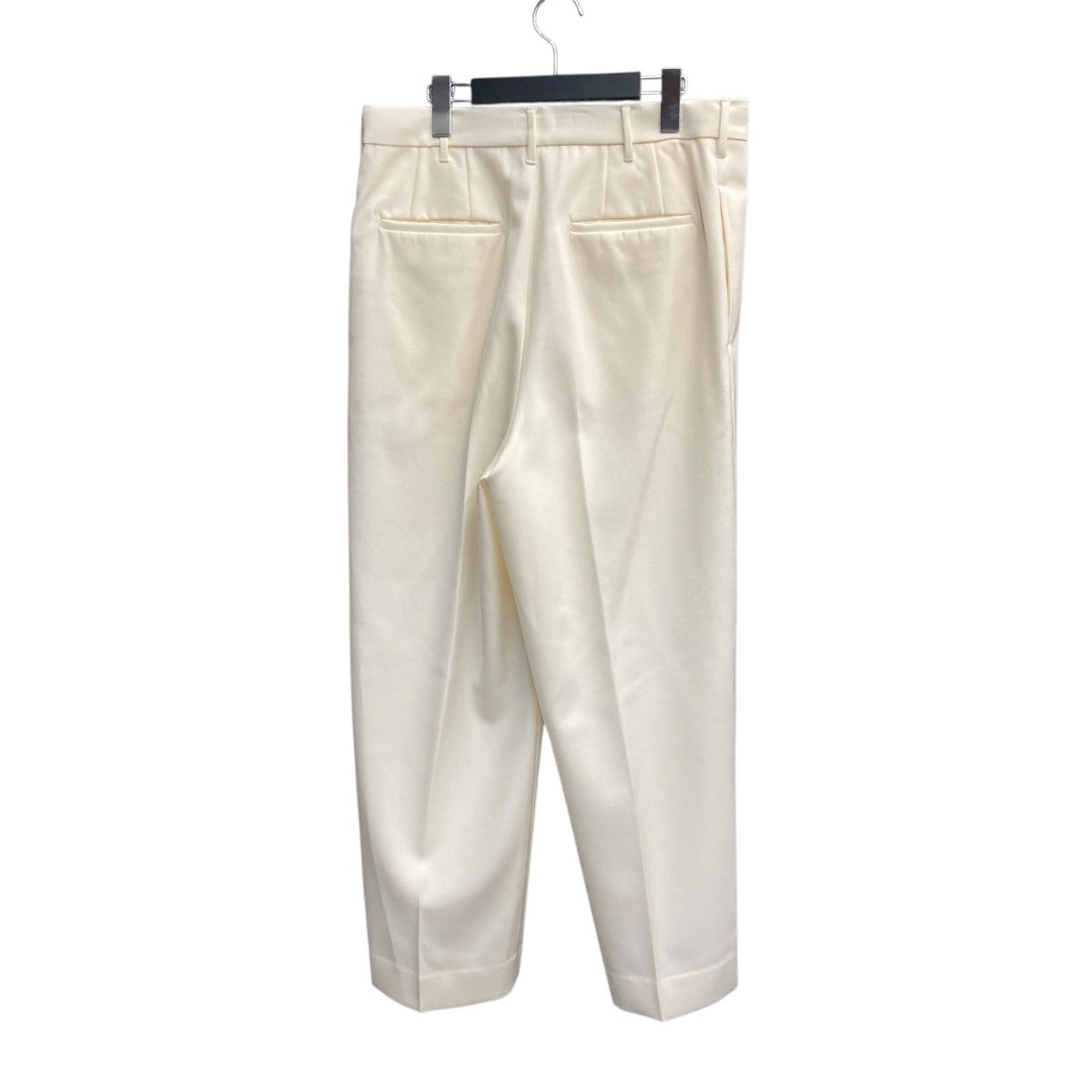 nonnotte 23AWNO TACK WIDE STRAIGHT TROUSERSスラックスN-23A-025 古着・中古-2枚目のアイテム画像