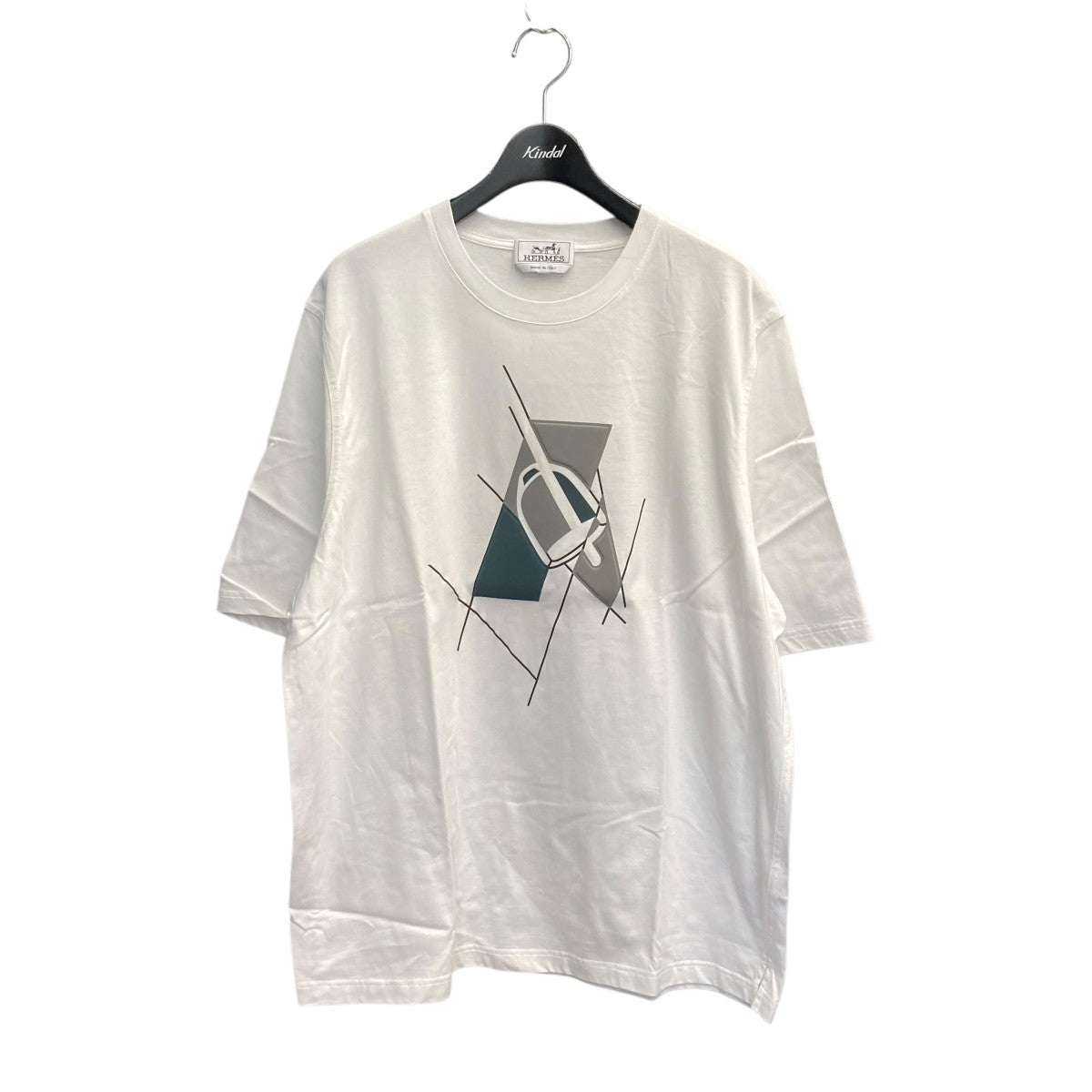 HERMES ETRIER EN FRAGMENTS T-SHIRT半袖カットソー 古着・中古-1枚目のアイテム画像