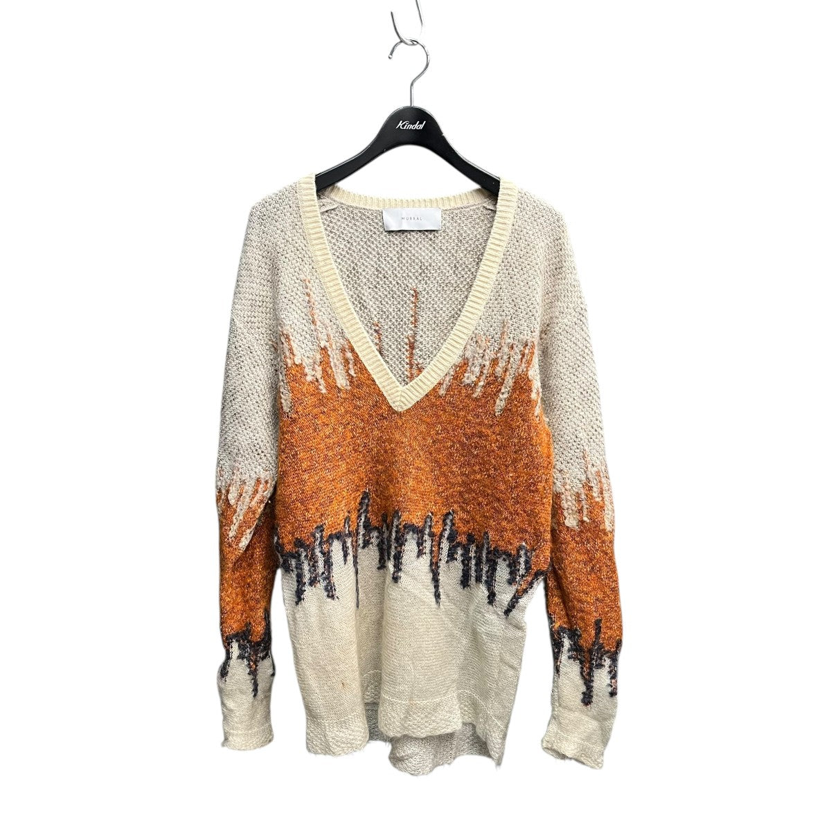 MURRAL Water mirror knit sweaterセーターMU22FW-0501 古着・中古-1枚目のアイテム画像