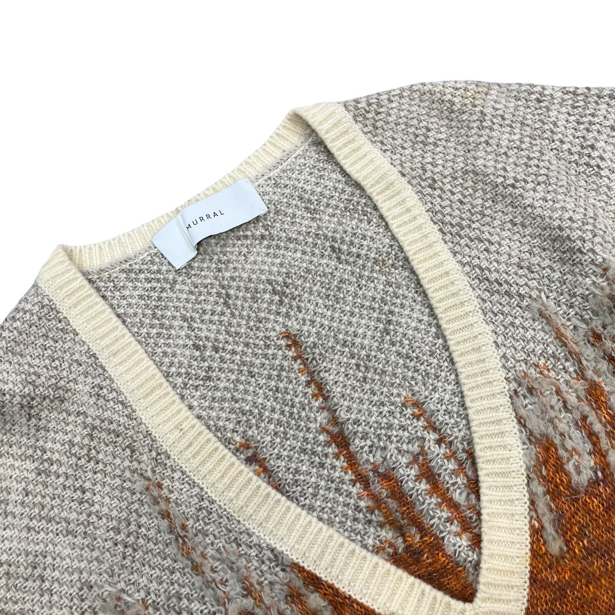 MURRAL Water mirror knit sweaterセーターMU22FW-0501 古着・中古-3枚目のアイテム画像