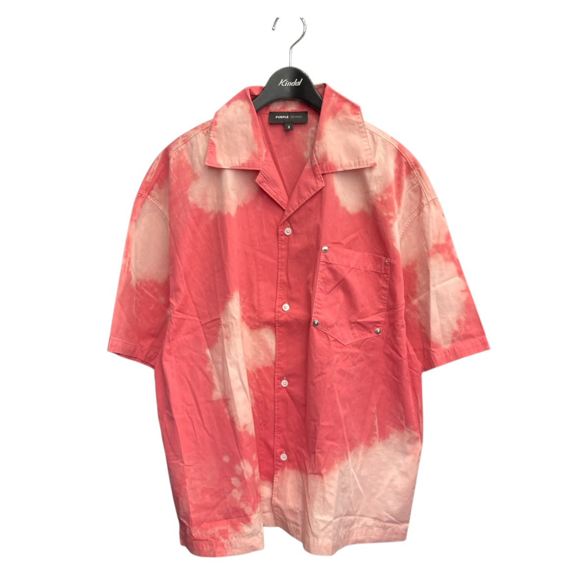 PURPLE BRAND(パープルブランド) オープンカラーシャツPF2301TOP
