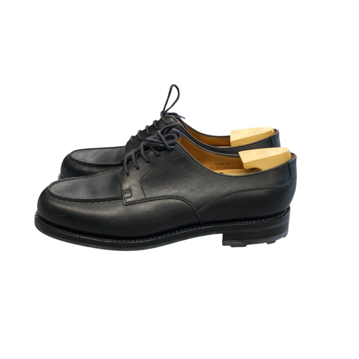 JM WESTON GOLF ブラック レザー シューズ ゴルフ ブラック