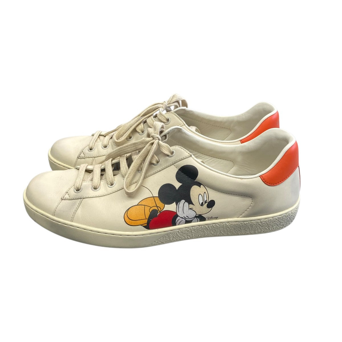 GUCCI コラボ disney スニーカー 未使用 グッチ GUCCI × ディズニー コラボ スニーカー 7 1/2