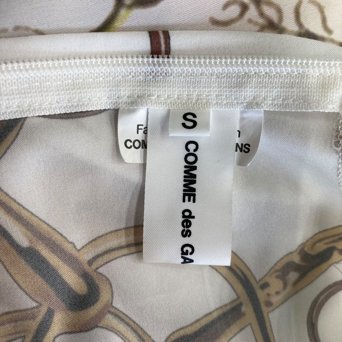 COMME des GARCONS GIRL 22AW総柄リボンワンピースNJ-O001 古着・中古-8枚目のアイテム画像