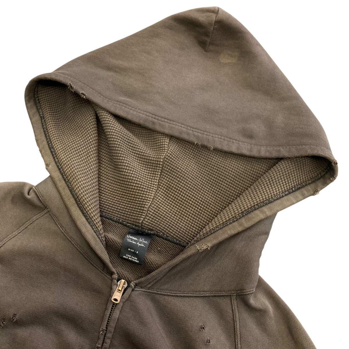 NUMBER (N)INE(ナンバーナイン) 04SSDREAM期スカルジップアップ  