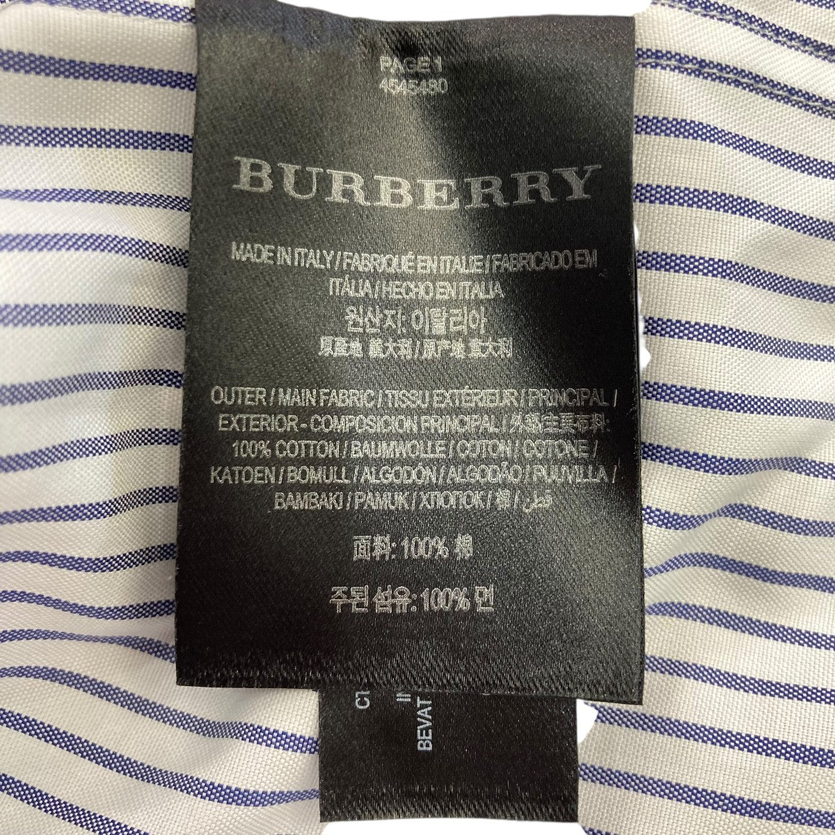 BURBERRY LONDON(バーバリーロンドン) ストライプフリルシャツ