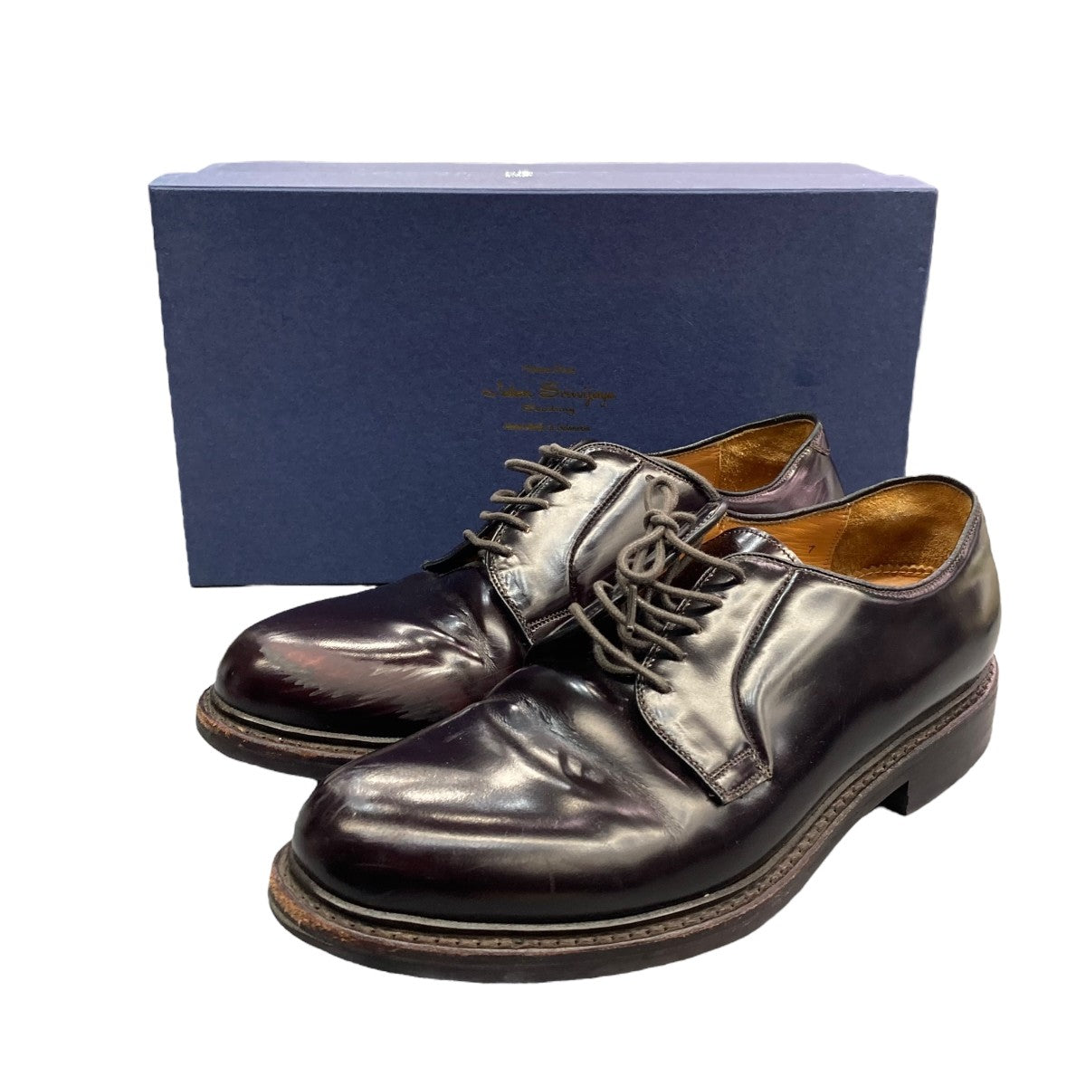 Jalan Sriwijaya(ジャランスリウァヤ) BLACK HIGH SHINEドレスシューズ