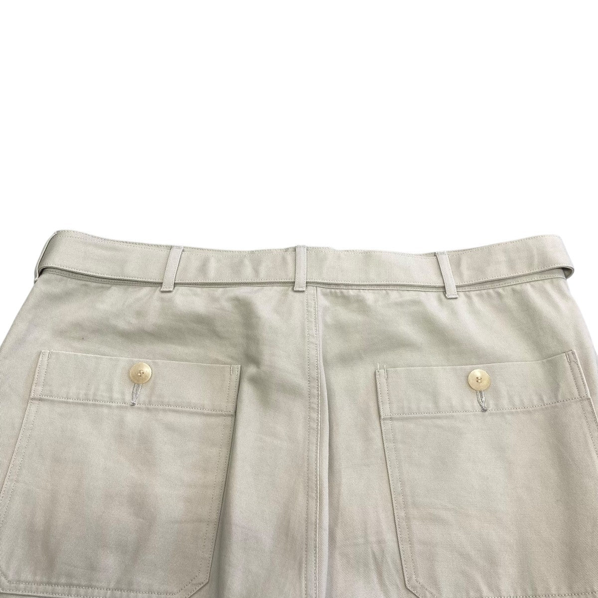 AURALEE オーラリー カーキ チノパン　サイズ0 タグ付き 新品 AURALEE / オーラリー | WASHED FINX CHINO ONE-TUCK PANTS