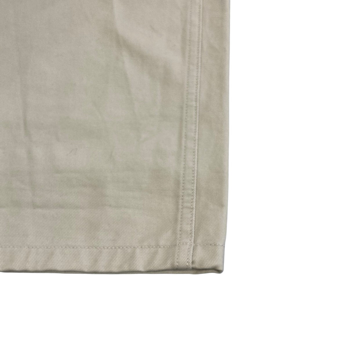 AURALEE オーラリー カーキ チノパン　サイズ0 タグ付き 新品 AURALEE(オーラリー) HARD TWIST FINX HEAVY CHINO BELTED PANTS