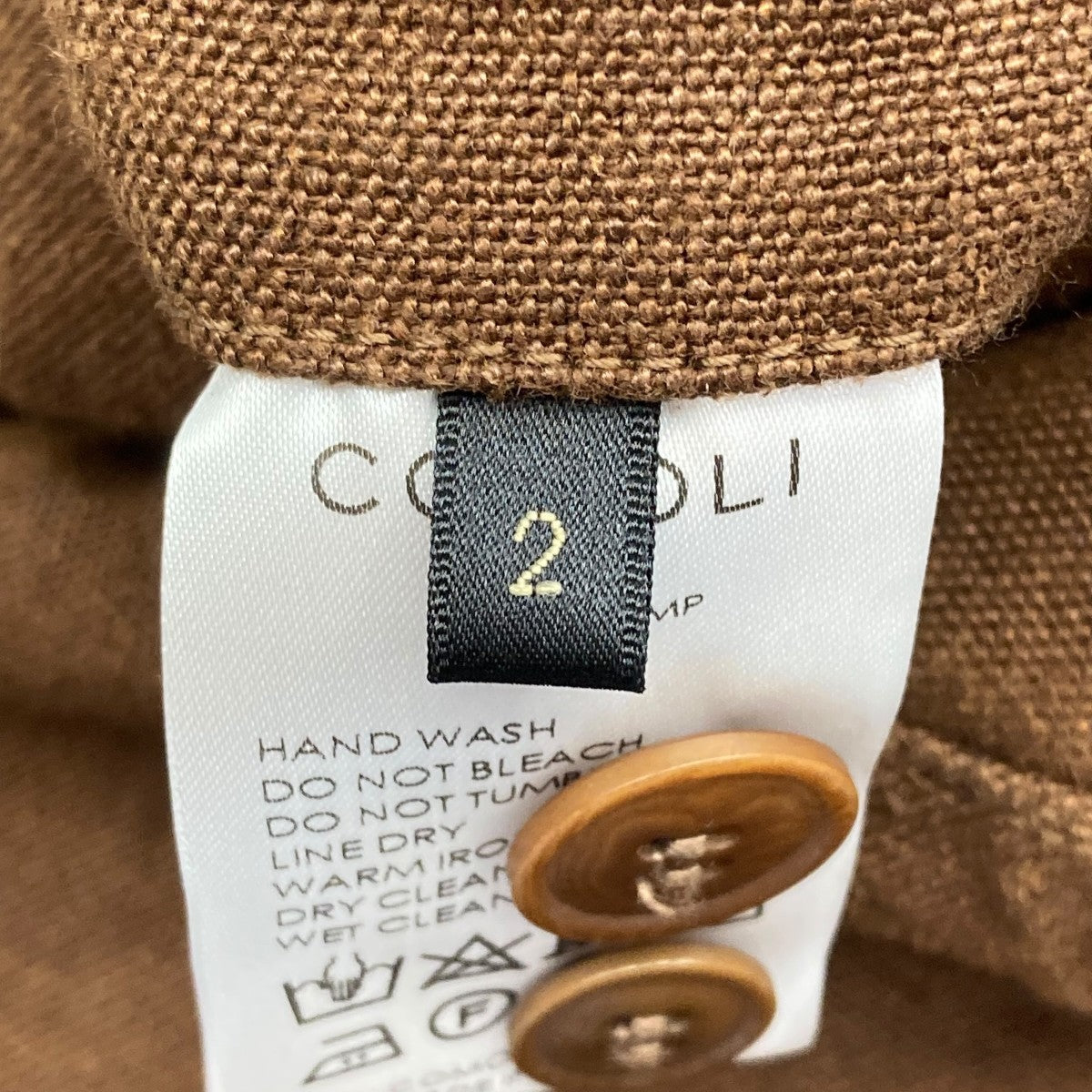 COMOLI(コモリ) 22SSヘンプダックハンティングジャケットV01