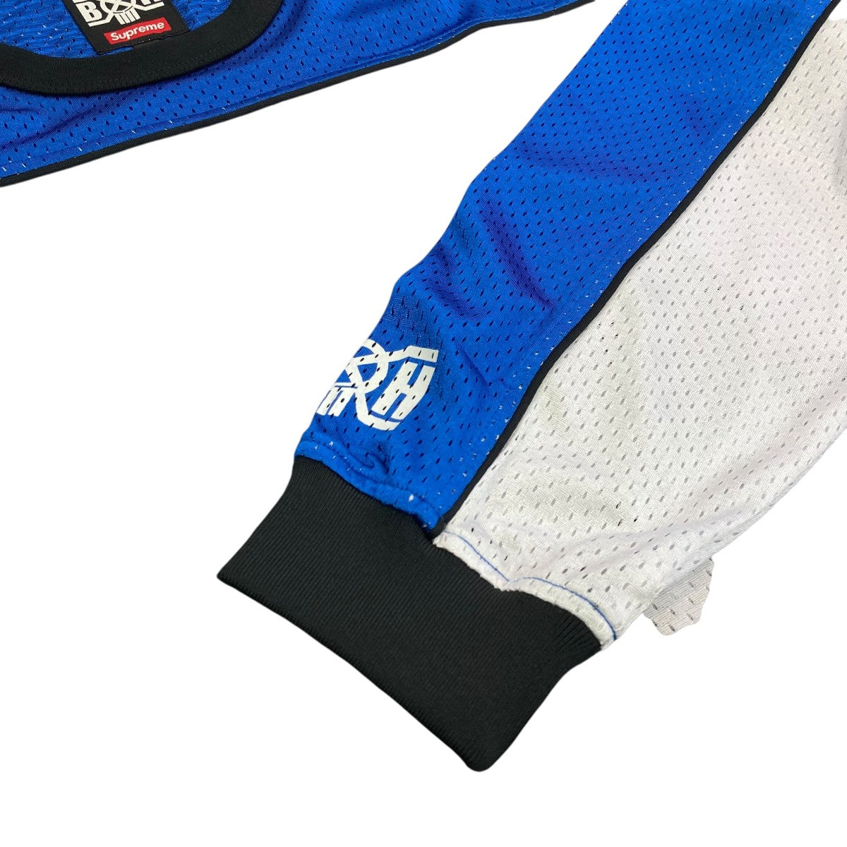 Supreme×BOUNTY HUNTER MESH MOTO JERSEYゲームシャツ ホワイト