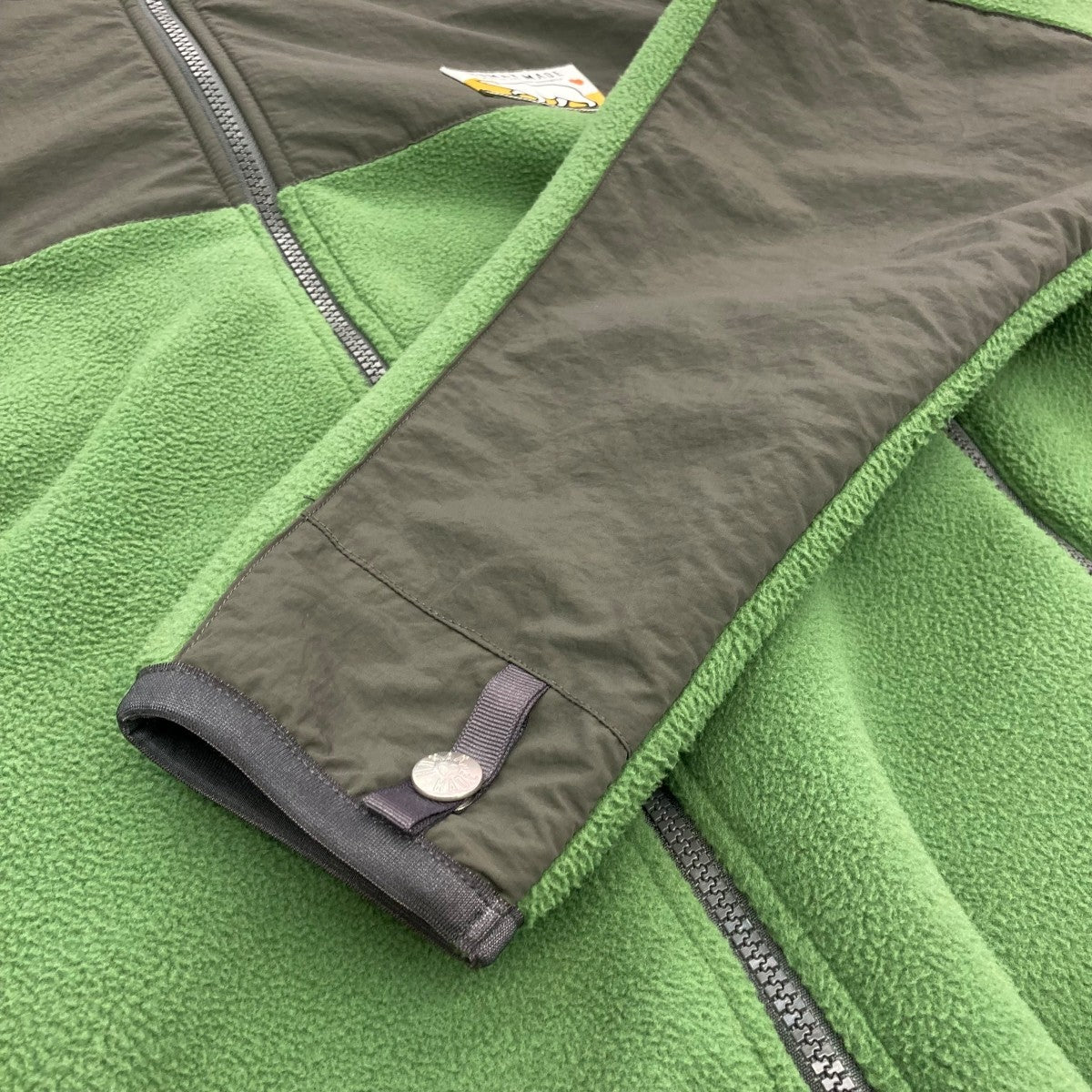 FLEECE JACKET GREENフリースジャケット