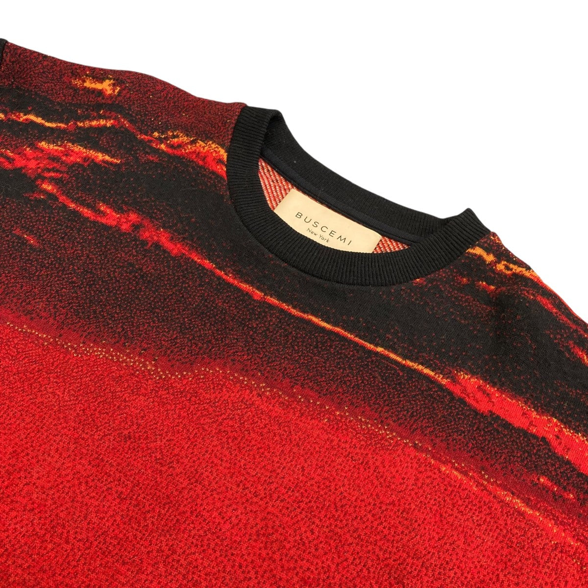 BUSCEMI Skyline Knitクルーネックニット19-080-610-1021-3-0 古着・中古-3枚目のアイテム画像