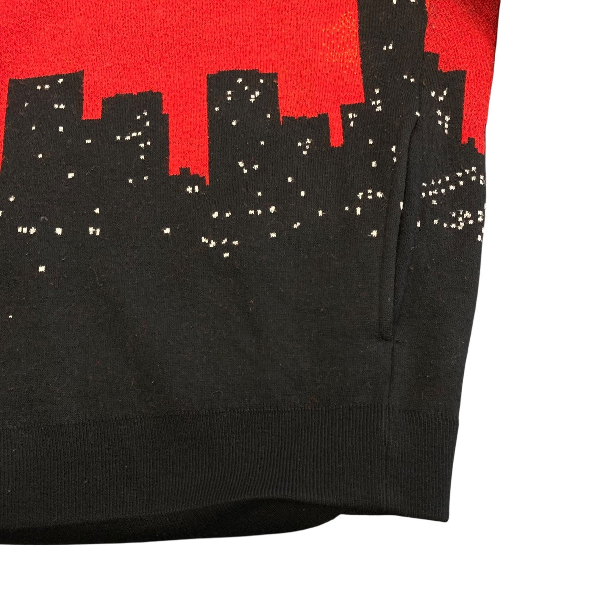 BUSCEMI Skyline Knitクルーネックニット19-080-610-1021-3-0 古着・中古-5枚目のアイテム画像