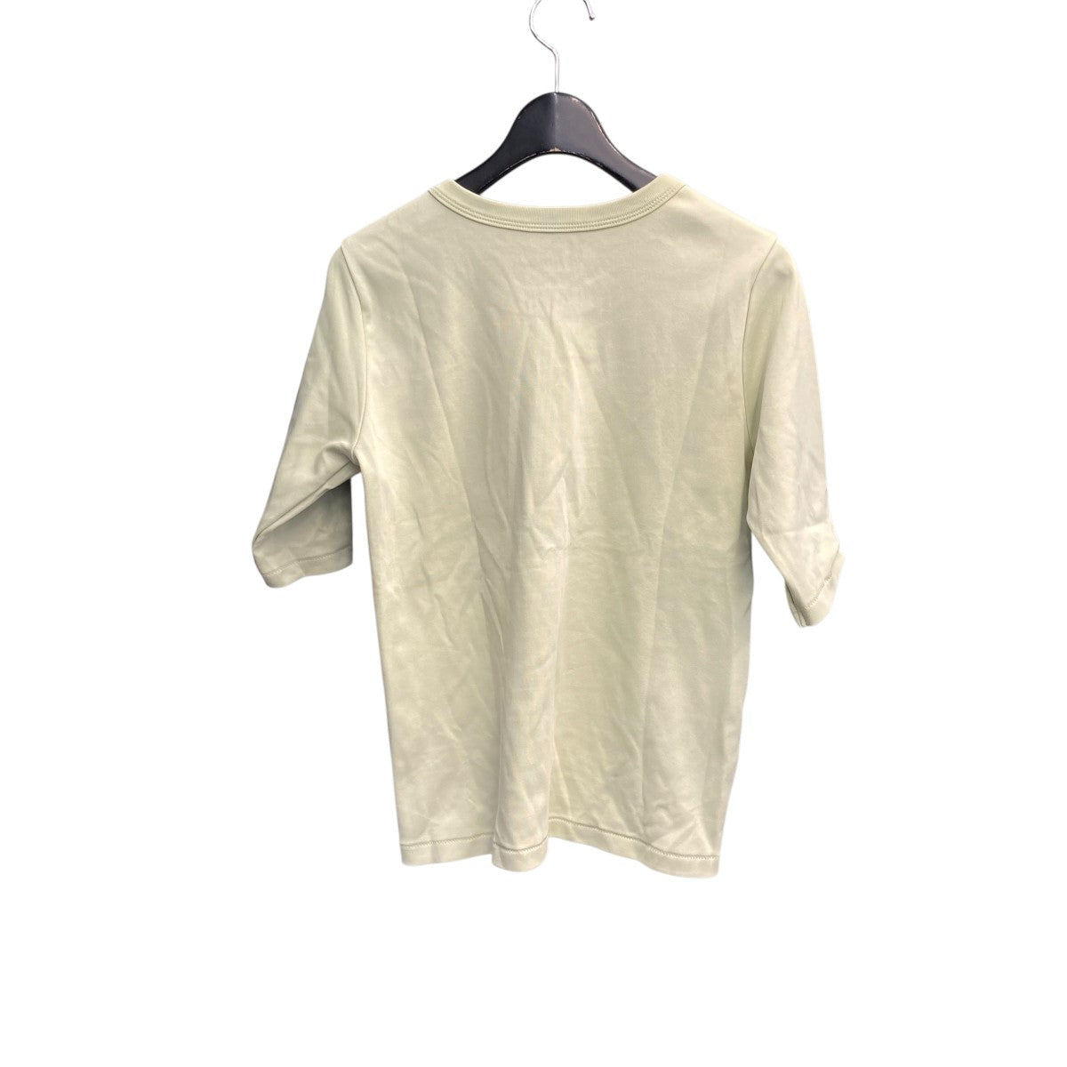 ノーブル Noble 24SS スビンコットン5分袖Tシャツ 24-070-240-5110-2-0 黄緑 サイズ：表記無 Noble(ノーブル) 24SSスビンコットン5分袖Tシャツ24-070-240