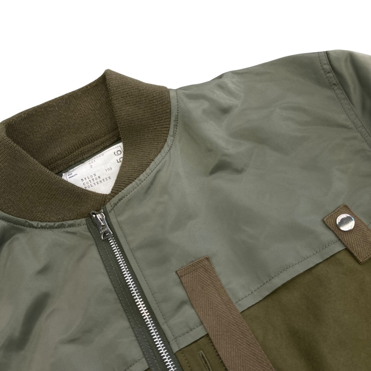 ジャケット・アウター sacai Nylon Twill Cotton Blouson Nylon Twill Blouson | sacai Official Store サカイ オフィシャル