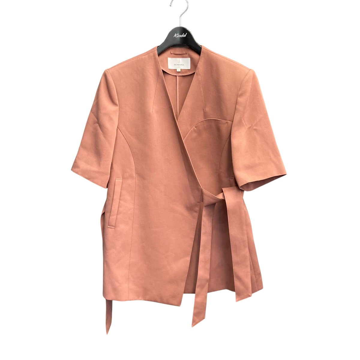 AKIRA NAKA(アキラナカ) 【Alberta JK BK】ノーカラージャケット