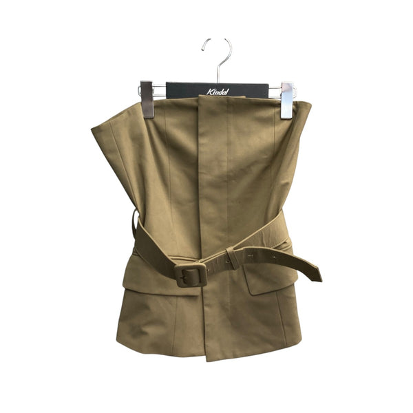 HYKE/ハイク24SS 即完売P/R STRETCH CORSET BELT 中古・古着通販】HYKE (ハイク) P/R STRETCH CORSET BELT オリーブ