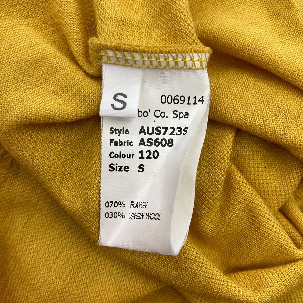 JOHN GALLIANO プリントポロシャツAUS723S 古着・中古-6枚目のアイテム画像