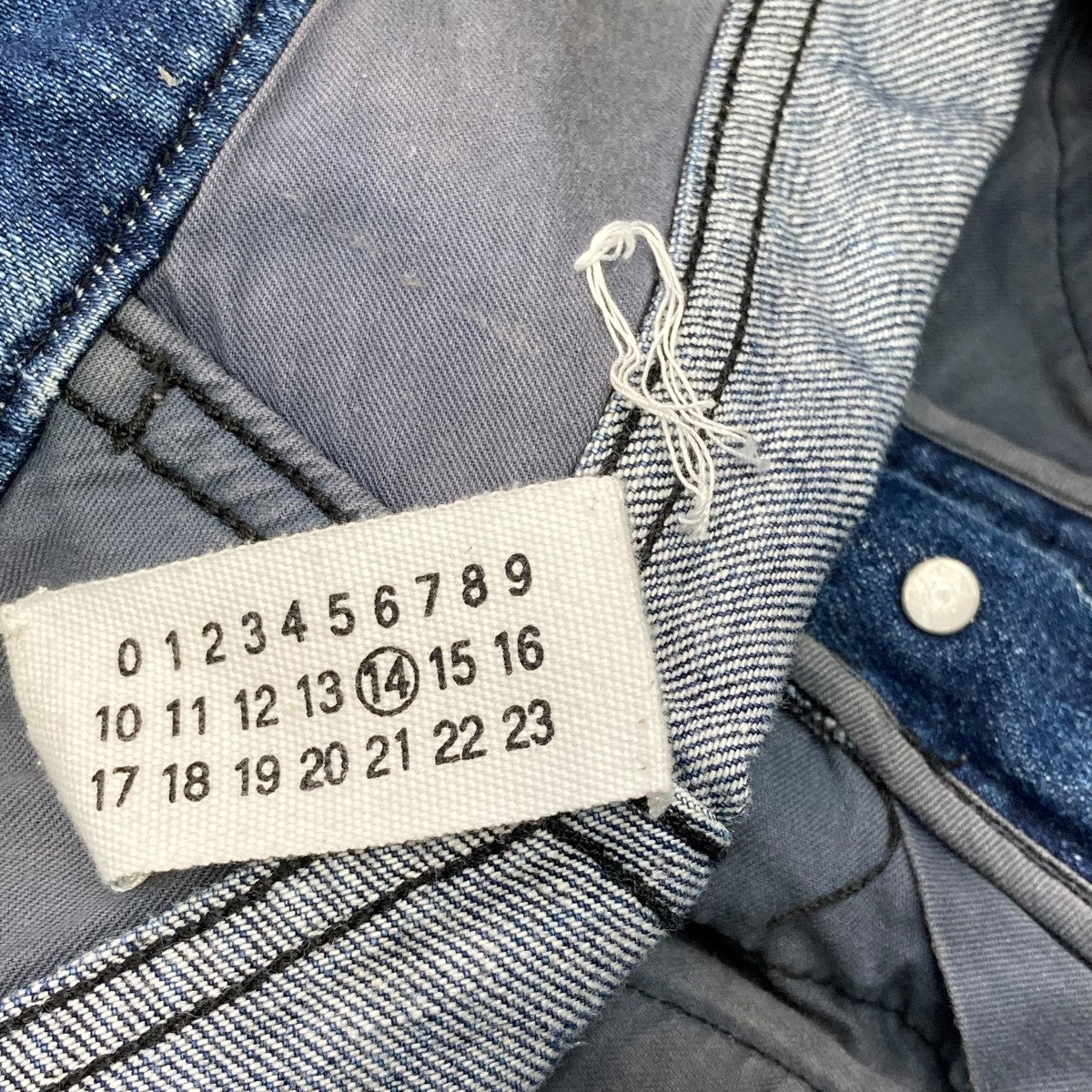 Maison Margiela 09SSここのえデニムパンツ28LA001 30173 古着・中古-8枚目のアイテム画像