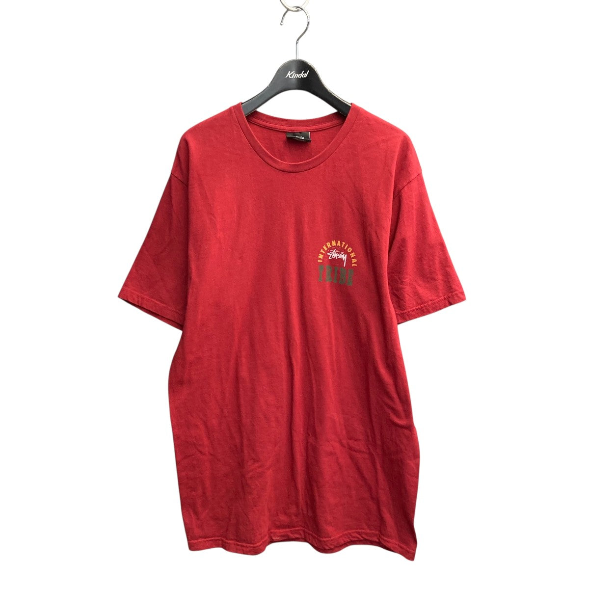 新品 STUSSY オールドステューシー 半袖 Ｔシャツ レッド M タグ付き stussy(ステューシー) 半袖カットソー レッド サイズ M｜【公式
