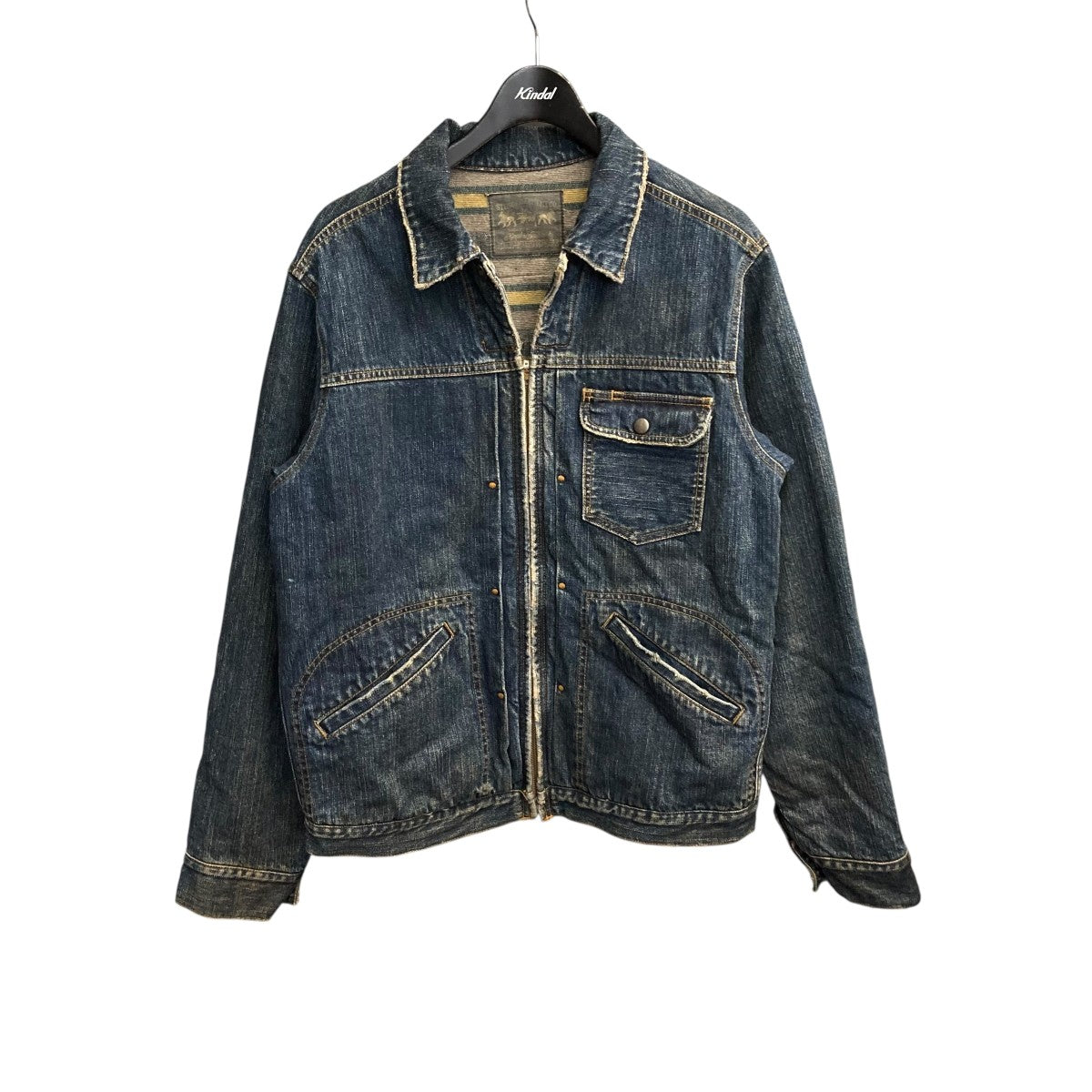 stussy(ステューシー) OLDデニムジャケット インディゴ サイズ L