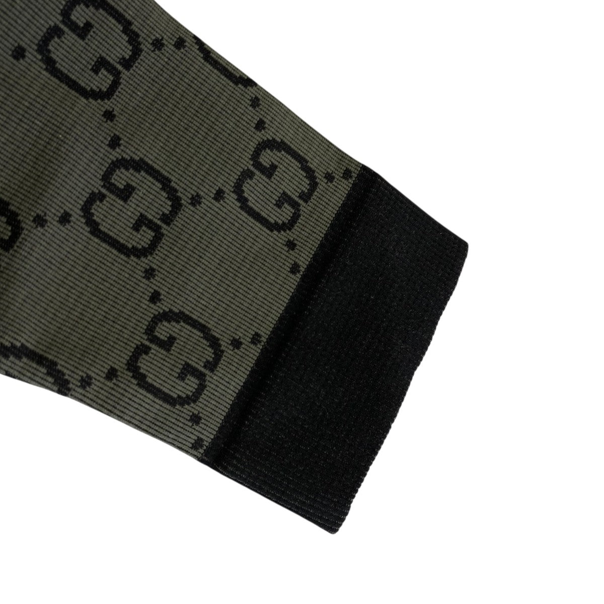 GUCCI(グッチ) 23SSGGジャカード ハーフジップ クロップド