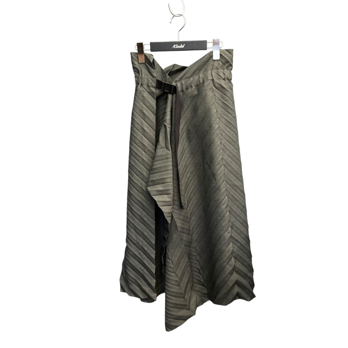 1325.ISSEYMIYAKE サイドジップスカート ISSEY MIYAKE イッセイミヤケISSEY 132 5. ポリフロント