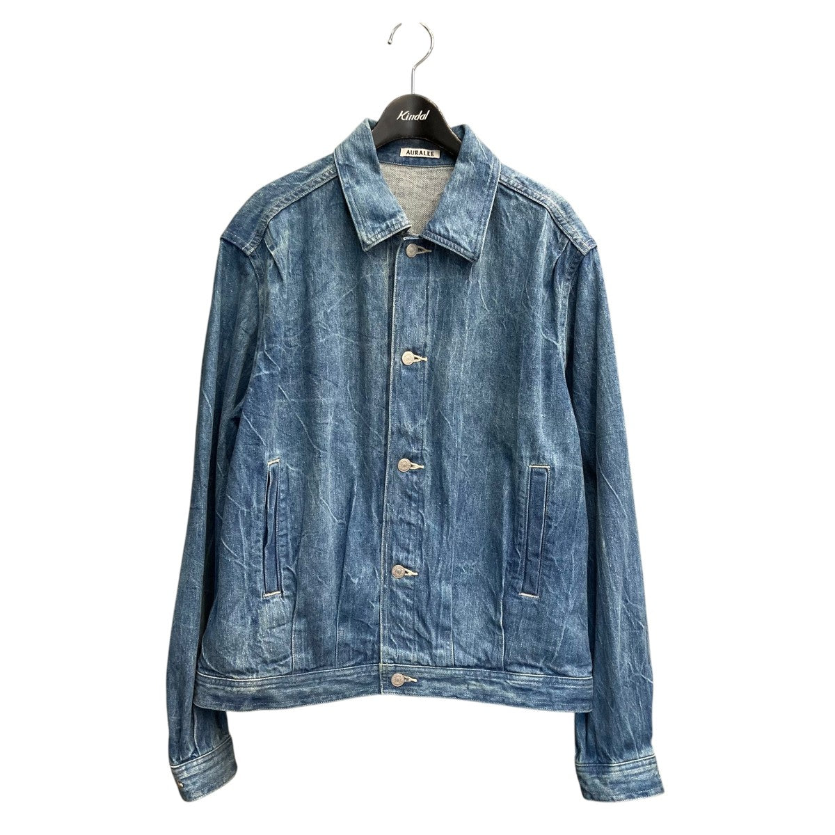 AURALEE(オーラリー) 23SSSELVEDGE FADED LIGHT DENIM BLOUSON