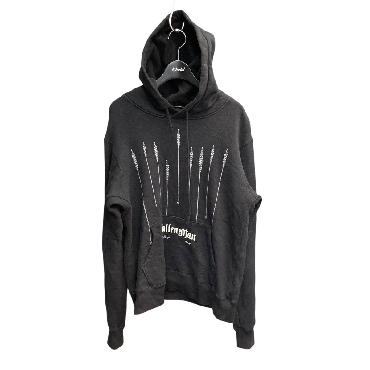undercover アンダーカバー パーカー ボーンクロス ブラック UNDERCOVER アンダーカバー 96AW 初期 ワイヤー期 スウェット