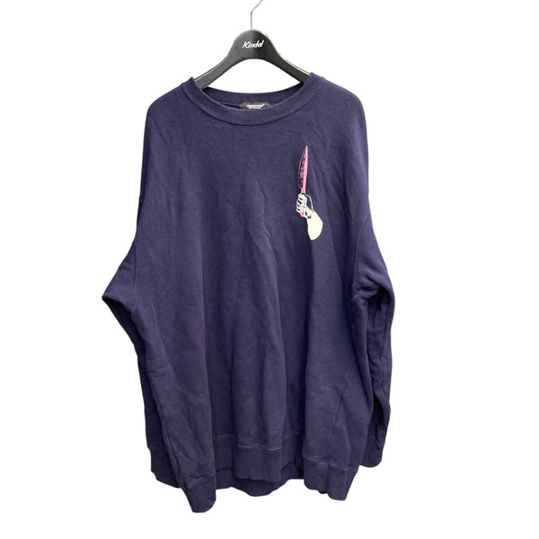 サイズ3 UNDERCOVER ブルー　スウェット　2025 アンダーカバー UNDERCOVER(アンダーカバー) 24AW×BRIGITTE TANAKAスウェットUC2D1894
