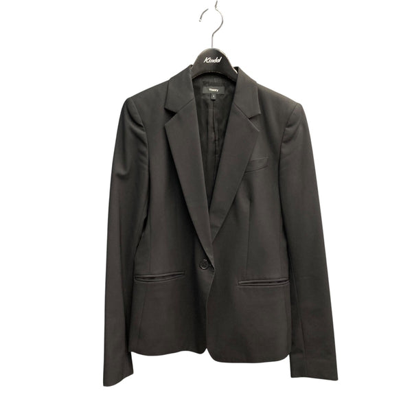 【新品未使用】セオリー　テーラードジャケット　アンコン　タグ付き　1b　2サイズ 美品】 日本製 セオリー Theory ストレッチ入り 2B シングル