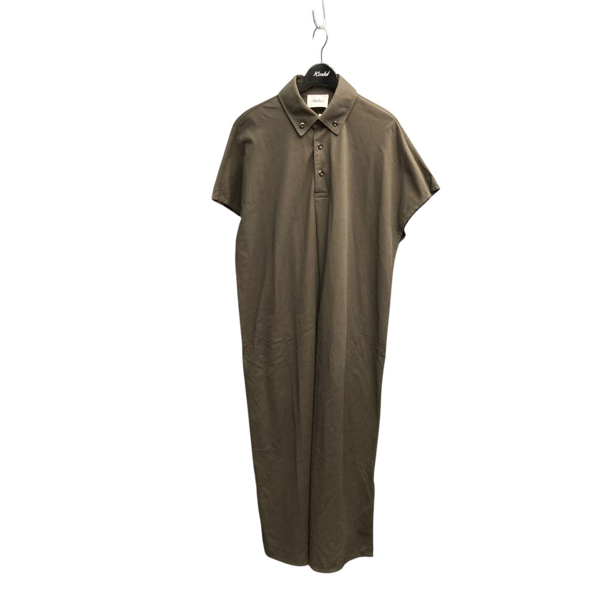 THE RERACSワンピース THE RERACS│ザ・リラクス / RERACS CLERIC POLO DRESS(GREGE)
