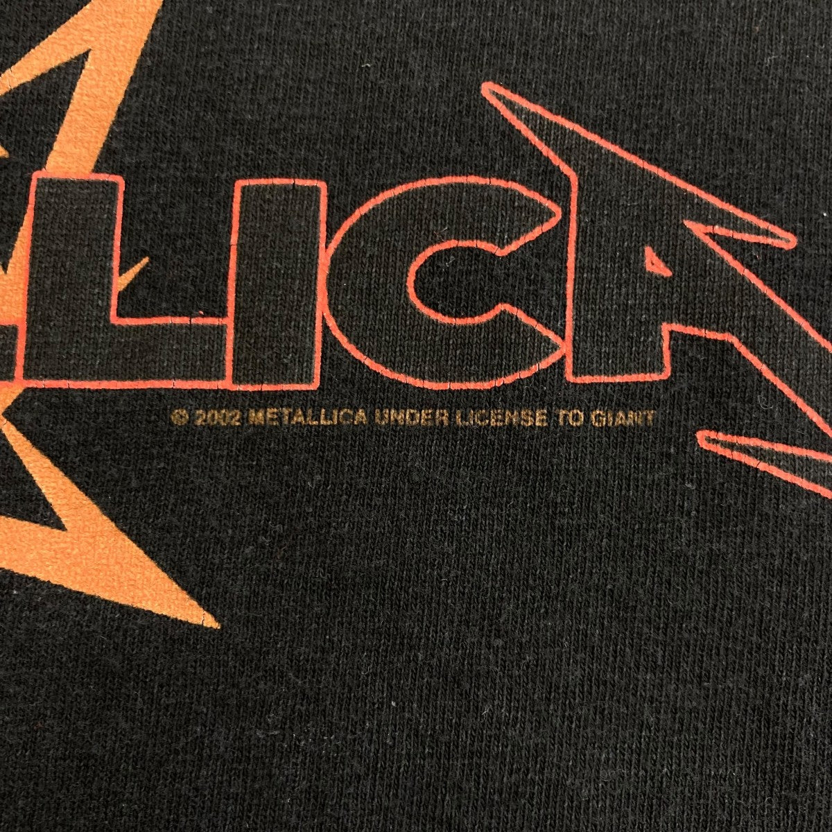 USED 00s METALLICA忍者 Tシャツ 古着・中古-8枚目のアイテム画像