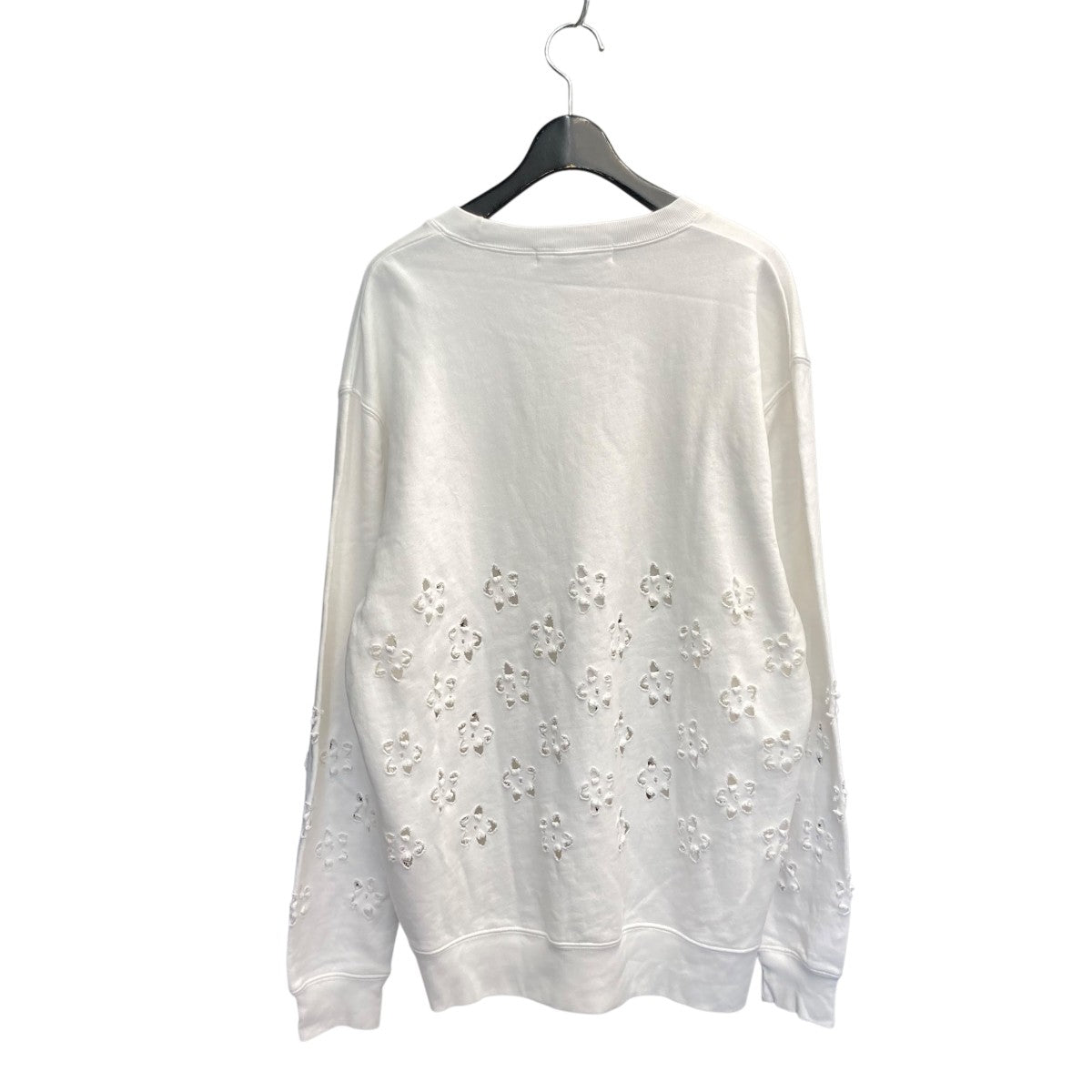 23SSFLOWER CUT OUT SWEATSHIRTスウェットTZ31-JL910