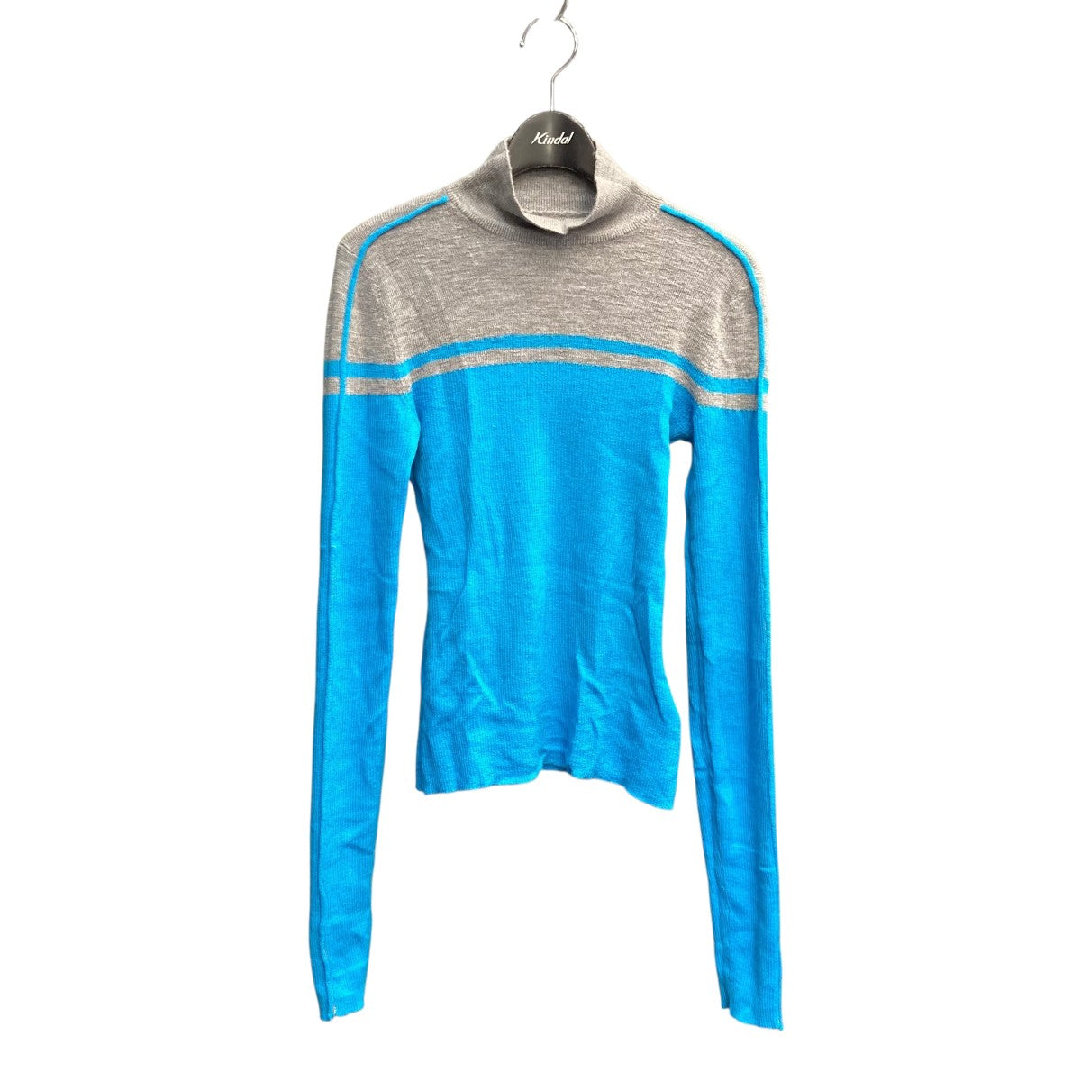 MAISON SPECIAL Washable Wool Retro Sports Turtleneck Knit Tops長袖ニット 古着・中古-1枚目のアイテム画像