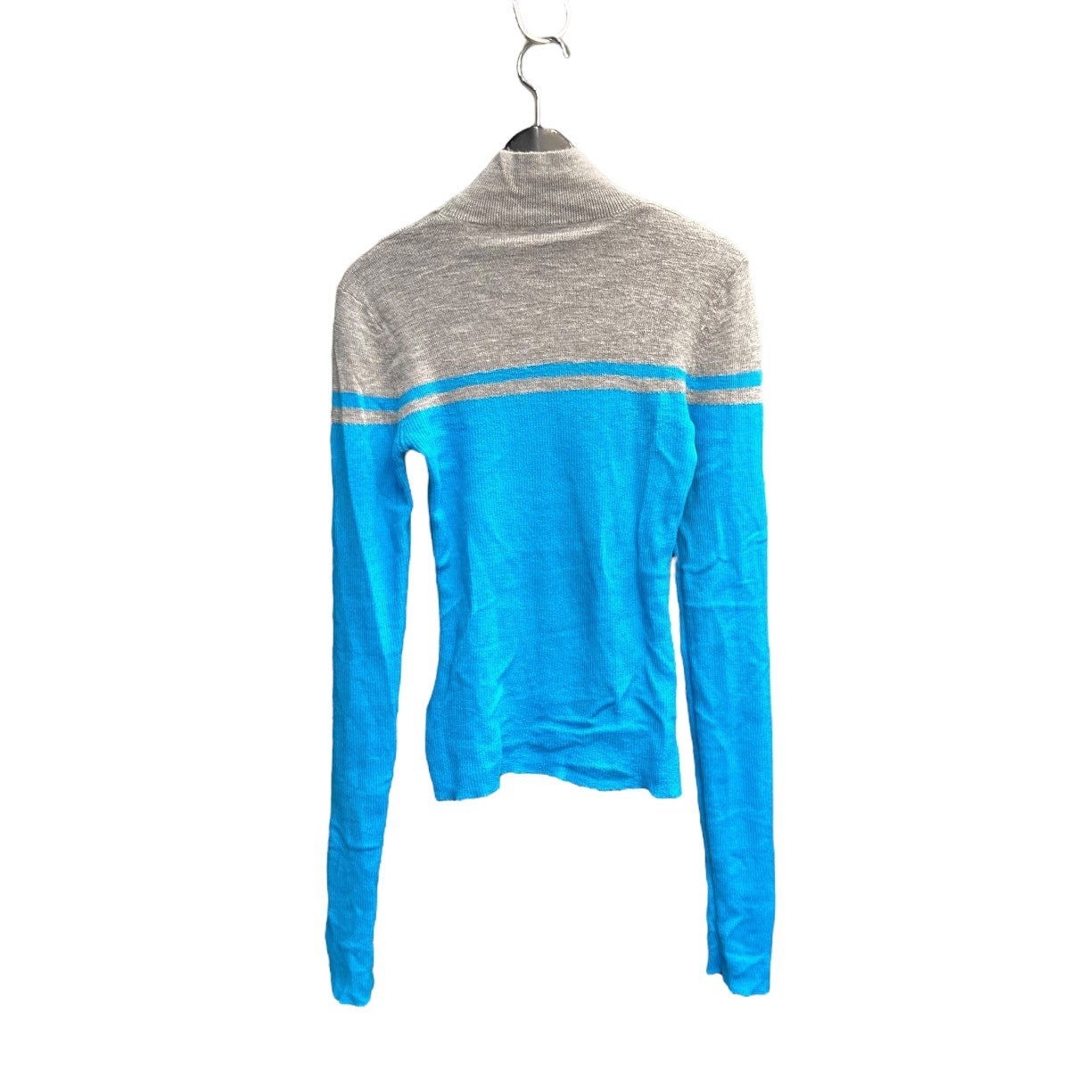 MAISON SPECIAL Washable Wool Retro Sports Turtleneck Knit Tops長袖ニット 古着・中古-2枚目のアイテム画像