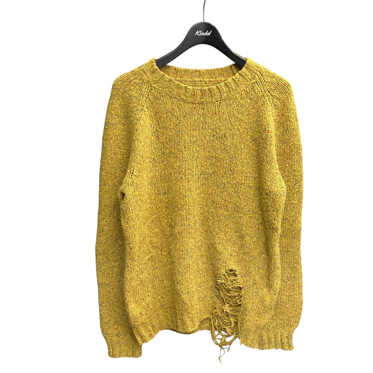 美品【メゾンマルタンマルジェラ】変形シャツ　アシンメトリー　イエロー MAISON MARGIELA | Tシャツ イエロー レディース | YOOX