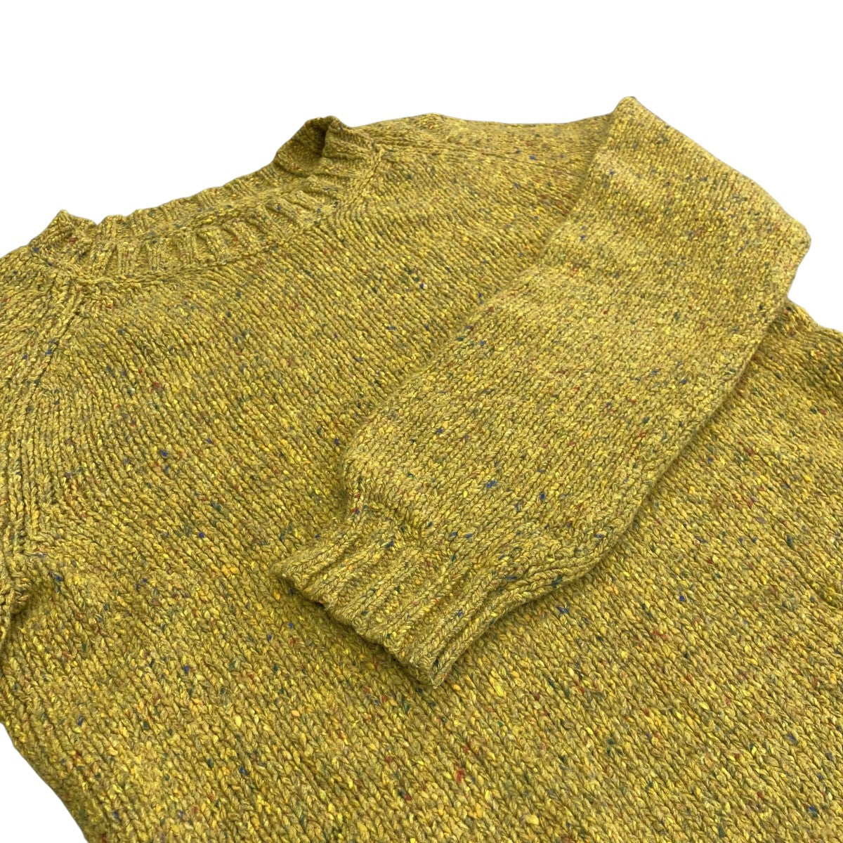 新品 L マルジェラ 22aw デストロイ 加工ニット キャメル 7302 Maison Margiela（旧Maison Martin Margiela） - 新品 L