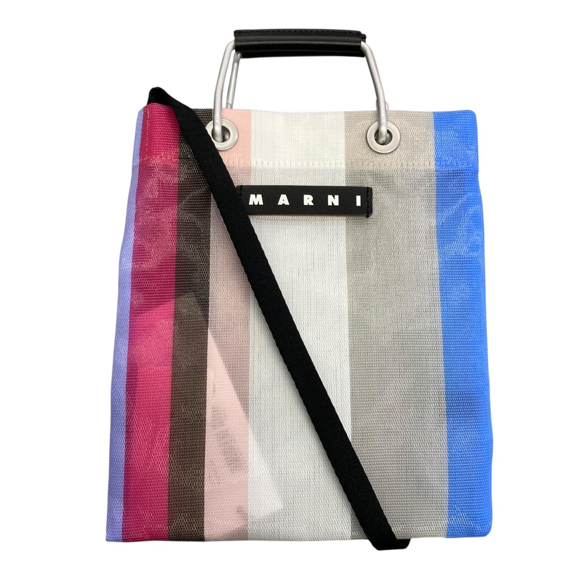 MARNI 24SS ストライプミニショルダーバッグ SHMH0106A0 古着・中古-1枚目のアイテム画像