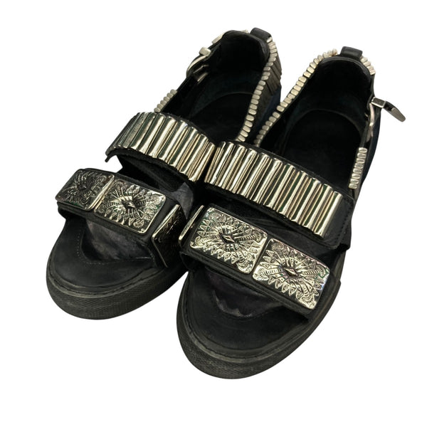 TOGA PULLA(トーガプルラ) サンダル0518G 0518G ブラック サイズ 36