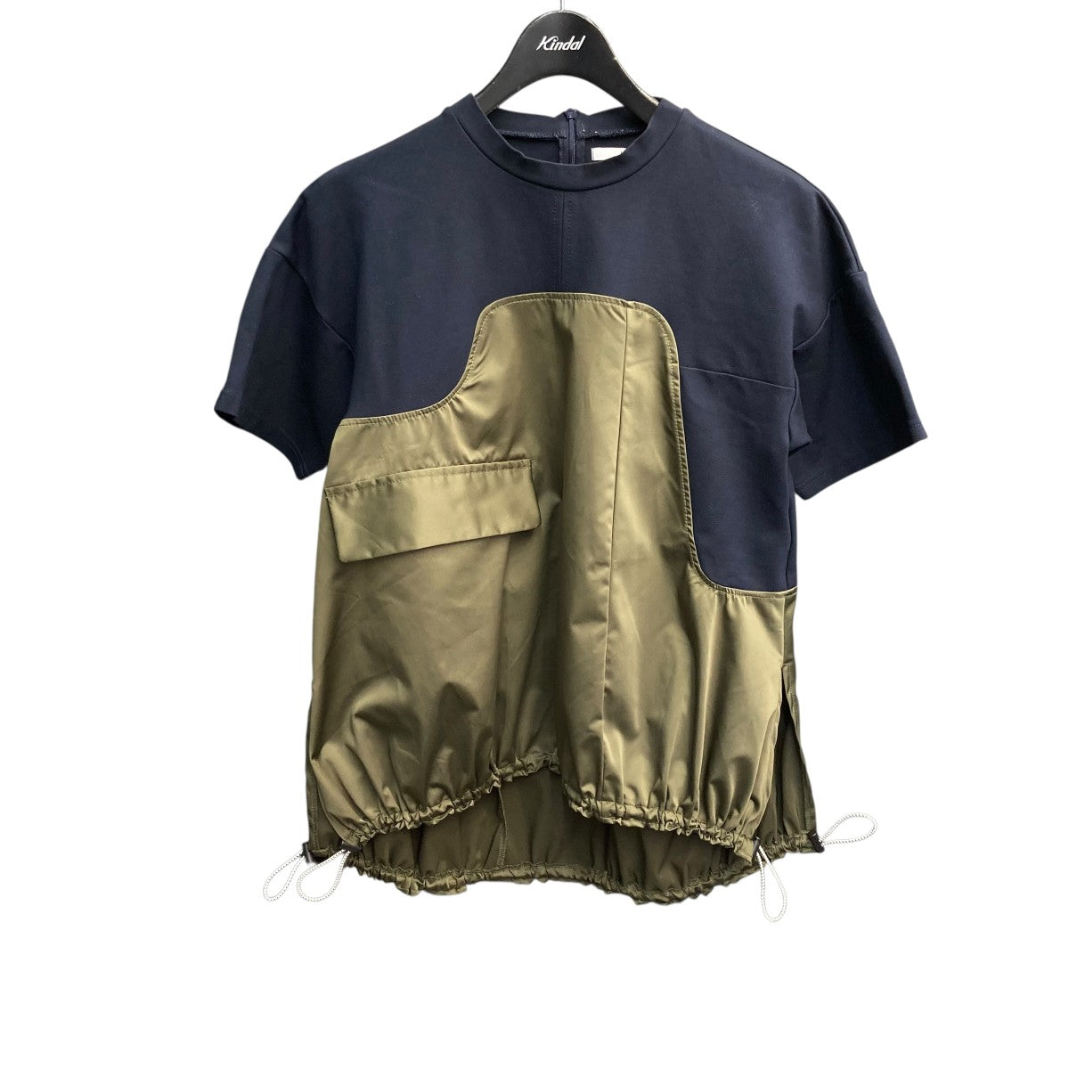 23SSPOCKET DOCKING DRAWSTRING T-SHドッキングドローストリングtシャツ522312703101-01