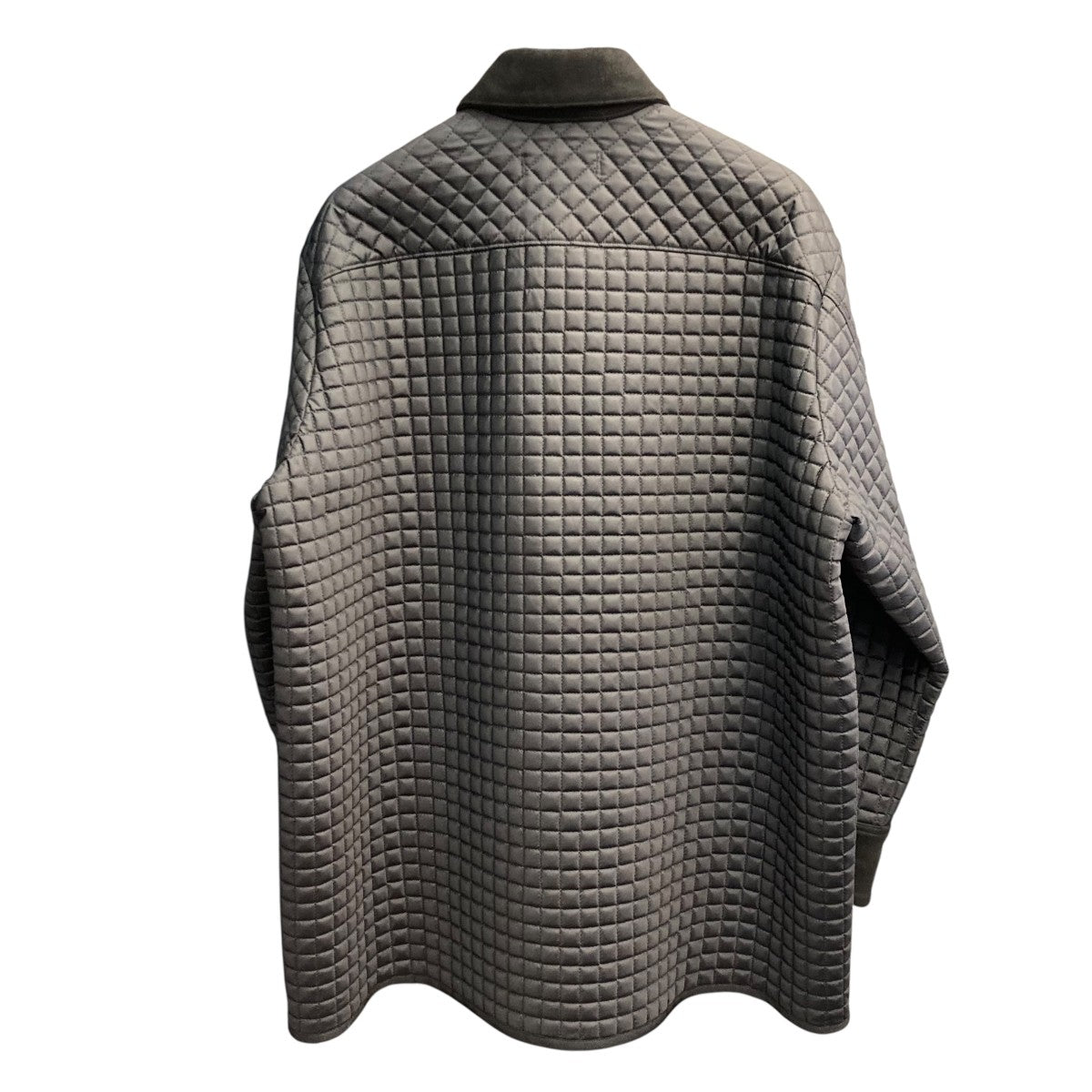 TH Oversized Quilt Shirtキルティングコート2202-SH30-M205B 古着・中古-2枚目のアイテム画像