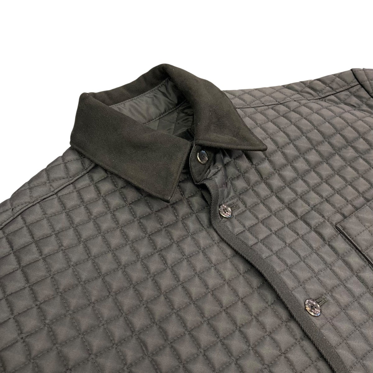 TH Oversized Quilt Shirtキルティングコート2202-SH30-M205B 古着・中古-3枚目のアイテム画像