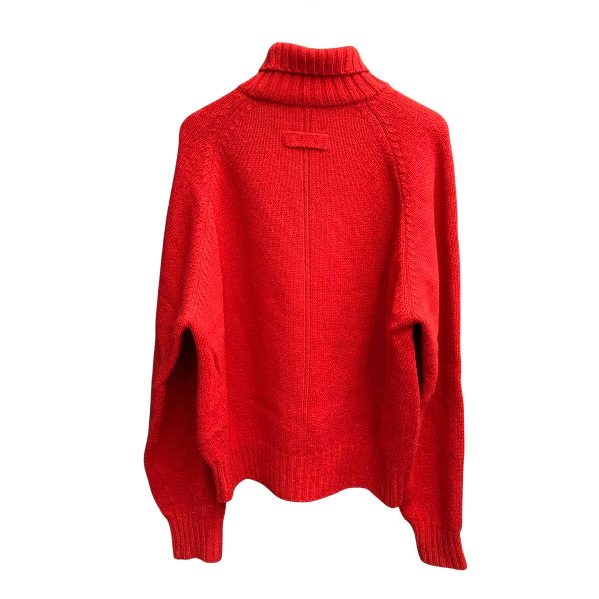 stein / EX FINE LAMBS LOOSE HIGH NECK KNIT/M/ウール/RED/ST.310 stein◇EX FINE LAMBS LOOSE HIGH NECK KNIT/M/ウール/RED/ST.310