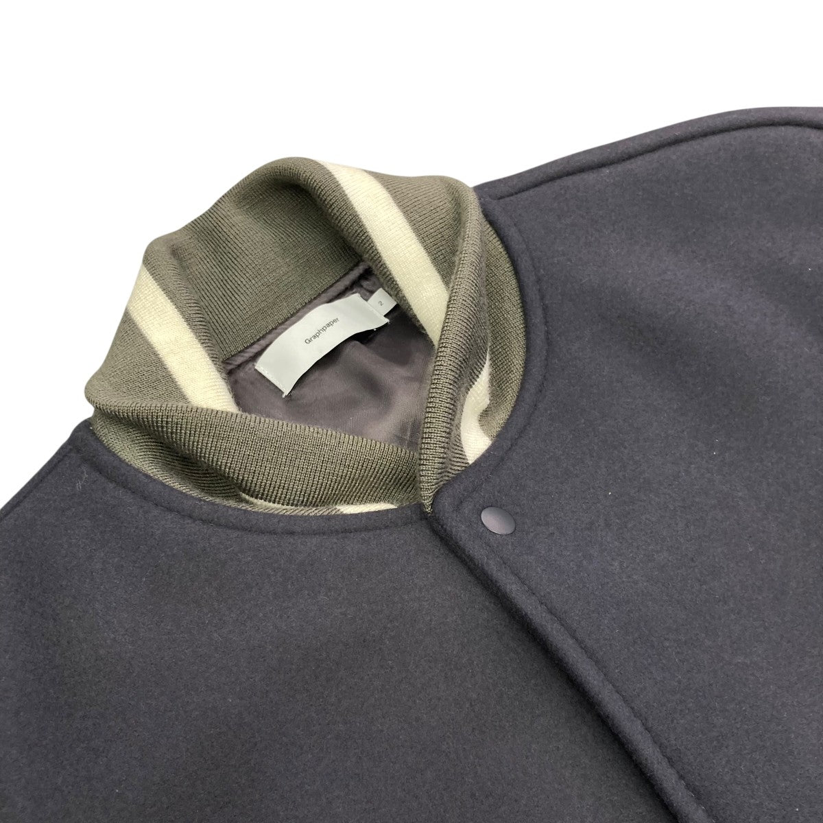 Graphpaper(グラフペーパー) Scale Off Melton Stadium Jacket