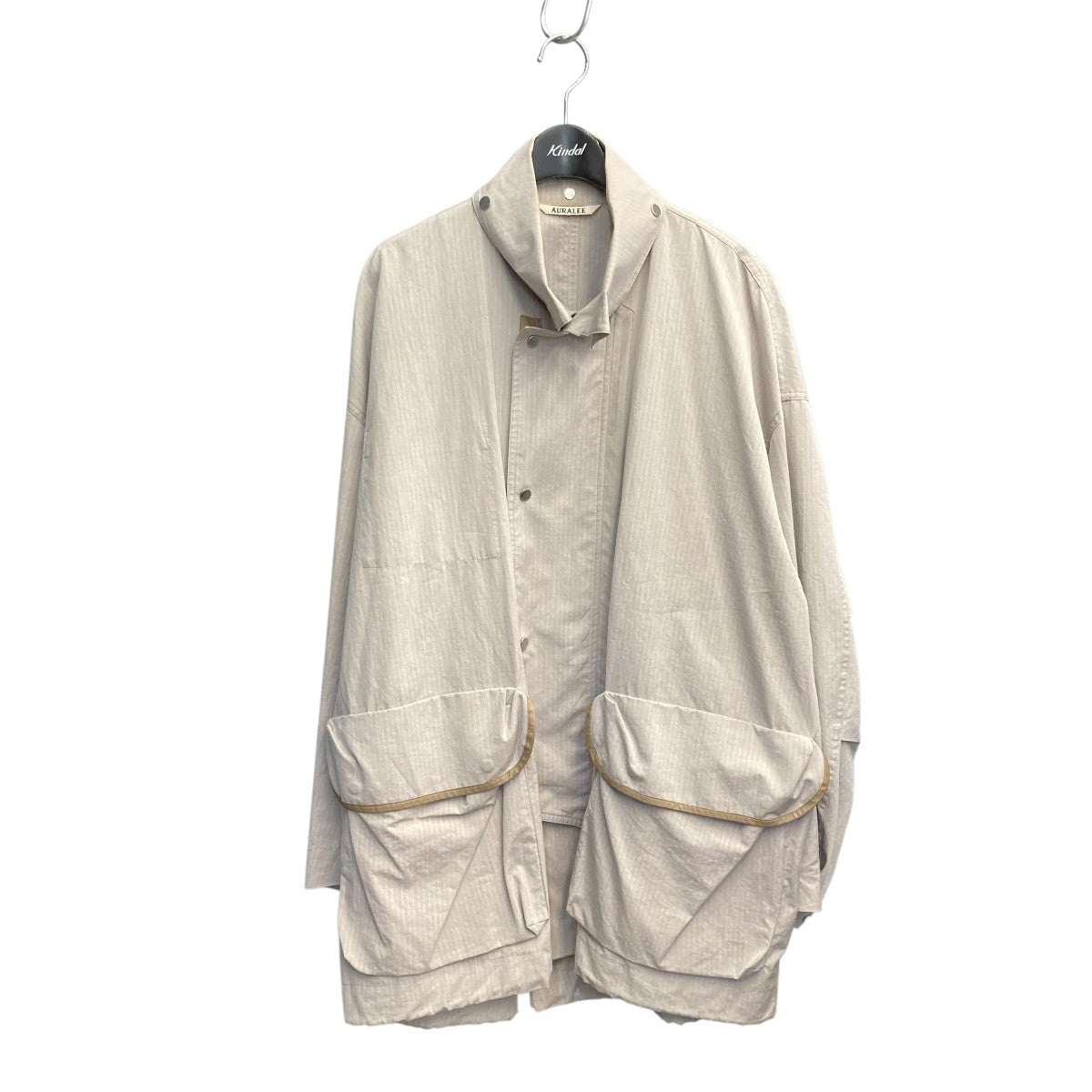 AURALEE(オーラリー) 21SSWASHED FINX RIPSTOP CHAMBRAY BIG