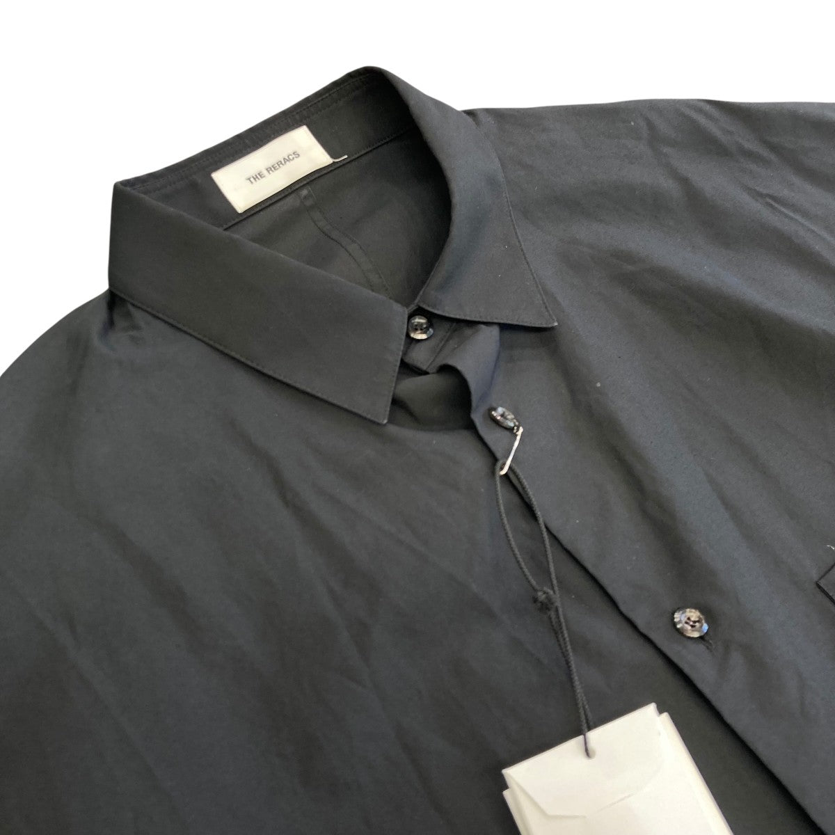 THE RERACS 23SS 半袖 シャツ 36 黒 REBL-359L 中古・古着通販】THE RERACS (ザ リラクス) 半袖シャツ ネイビー
