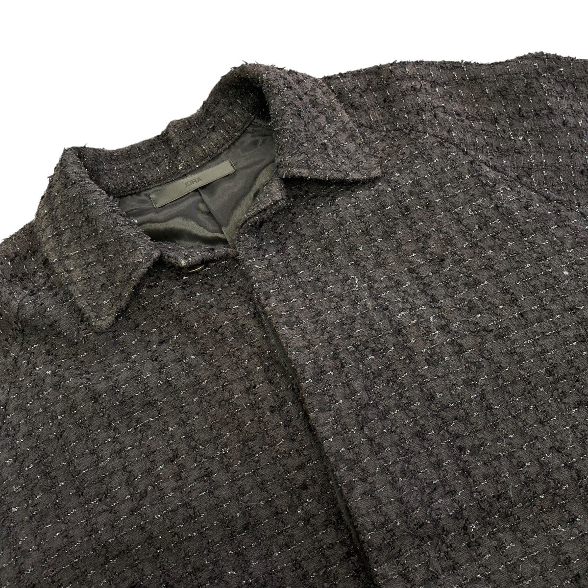永瀬廉着用 JUHA FANCY TWEED SHORT JACKET juha(ユハ) 24SSFANCY TWEED SHORT JACKETジャケット10190203-1