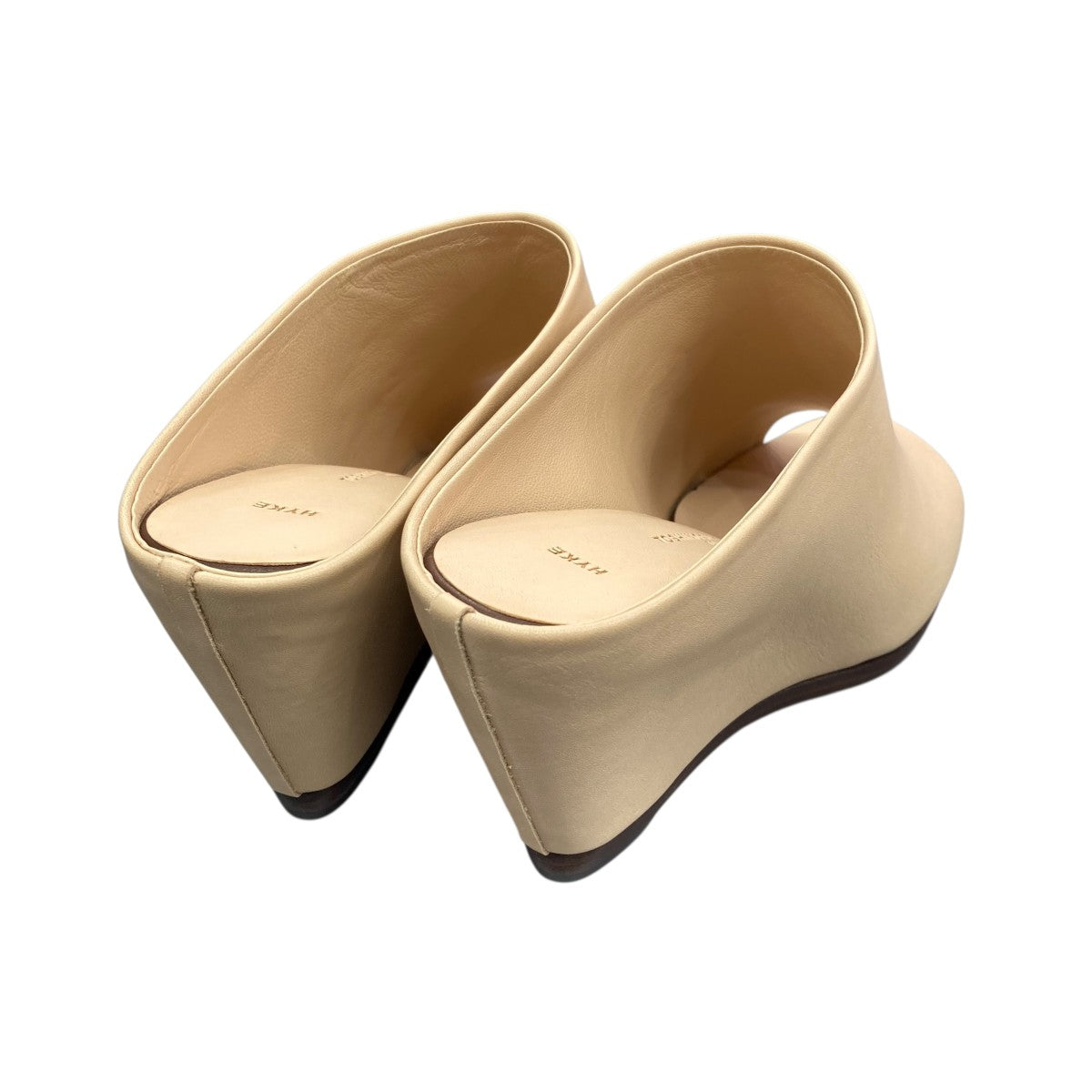 HYKE×BEAUTIFUL SHOES LEATHER MULES(OPEN TOE)サンダル19177 古着・中古-2枚目のアイテム画像